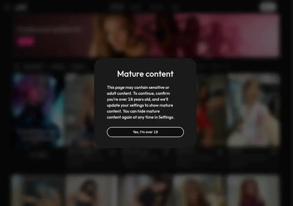 Screenshot of JOI AI website